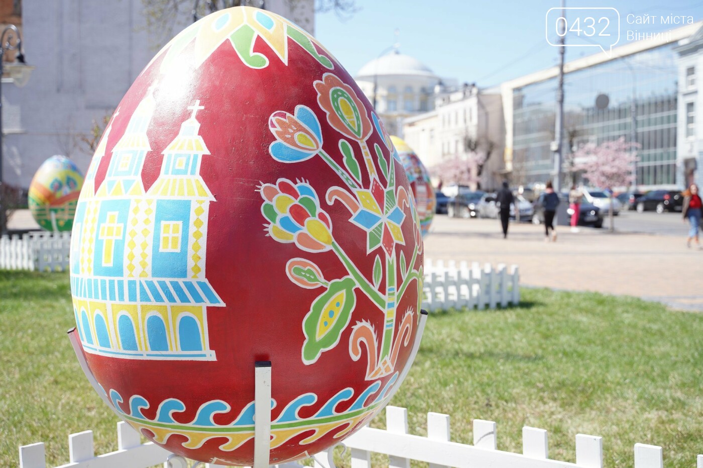 Великодня атмосфера у центрі Вінниці, фото-1 Великодня атмосфера у центрі Вінниці, фото-1