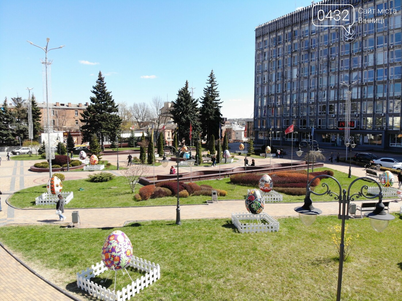Великодня атмосфера у центрі Вінниці, фото-4 Великодня атмосфера у центрі Вінниці, фото-4