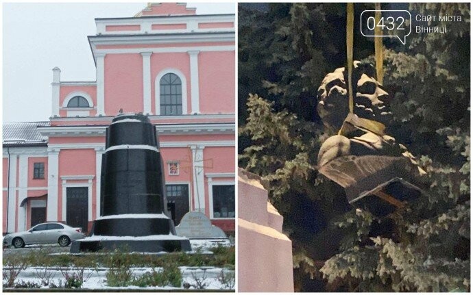 Пам'ятники Суворову та Пушкіну прибрали з Тульчина