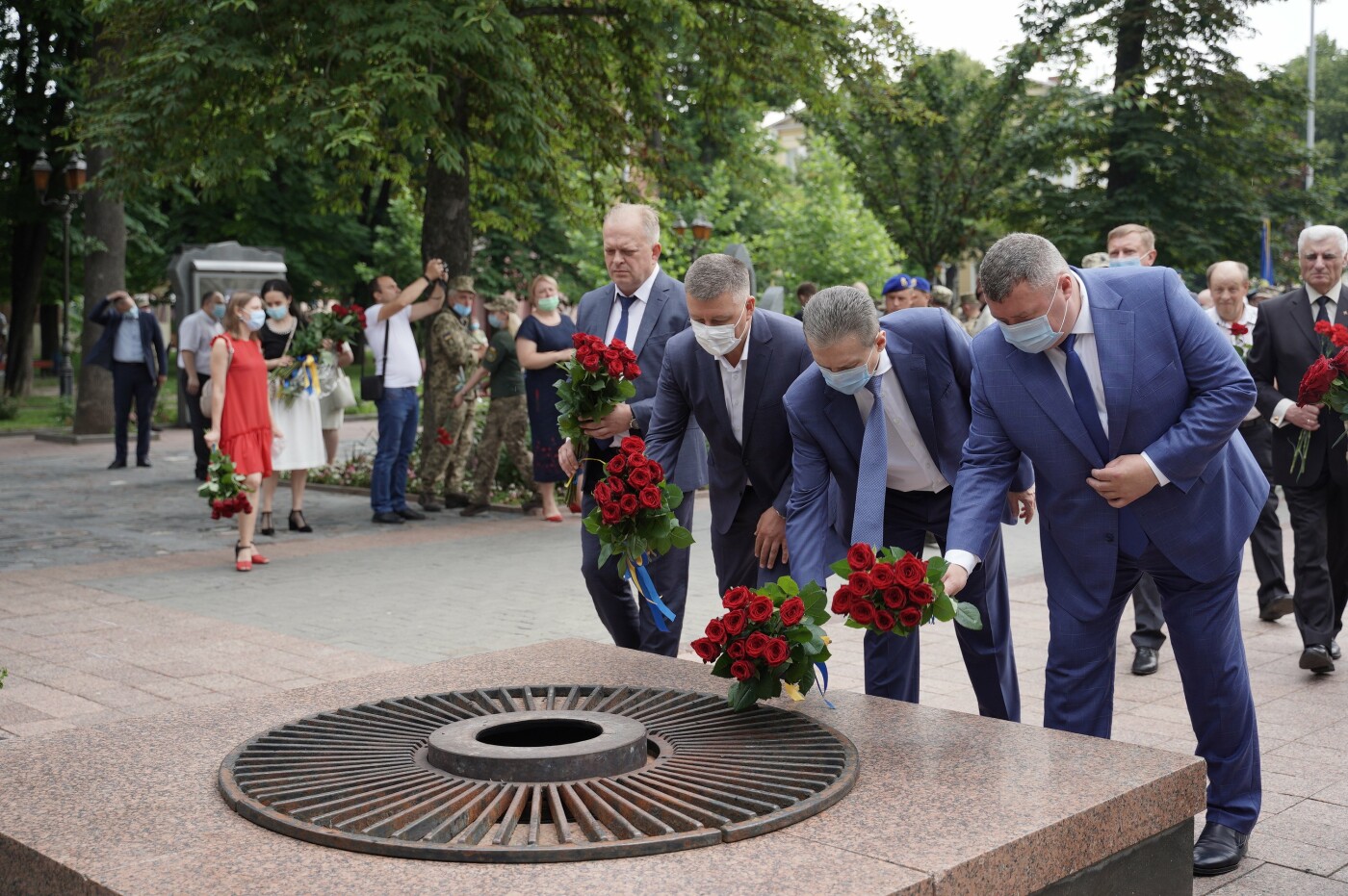 У Вінниці сьогоднм вшанували пам'ять жертв війни , фото-5