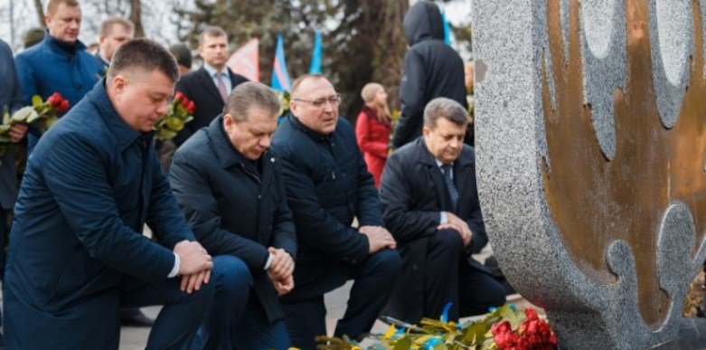 Винничане в третий раз отметили День украинской добровольца Винничане в третий раз отметили День украинской добровольца, Постников Николай