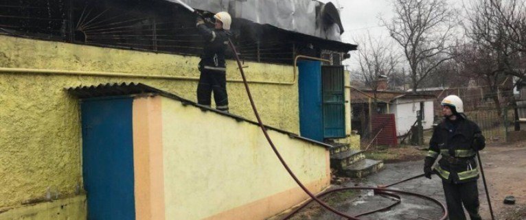 В Виннице на Старом городе сгорело кафе В Виннице на Старом городе сгорело кафе, Постников Николай