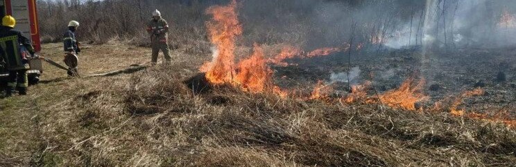 Рятувальники попереджають жителів Вінниччини про надзвичайний рівень пожежної небезпеки