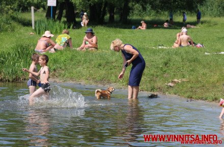 На двох пляжах Вінниці виявили підвищений вміст кишкової палички