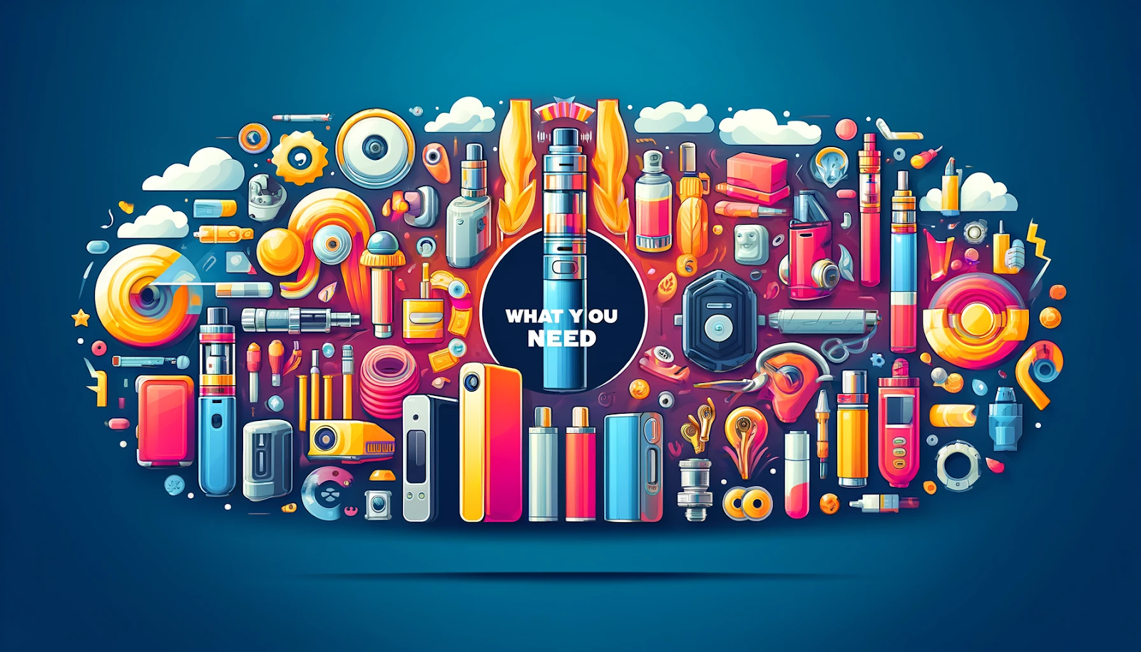 акссесуары для вейпа