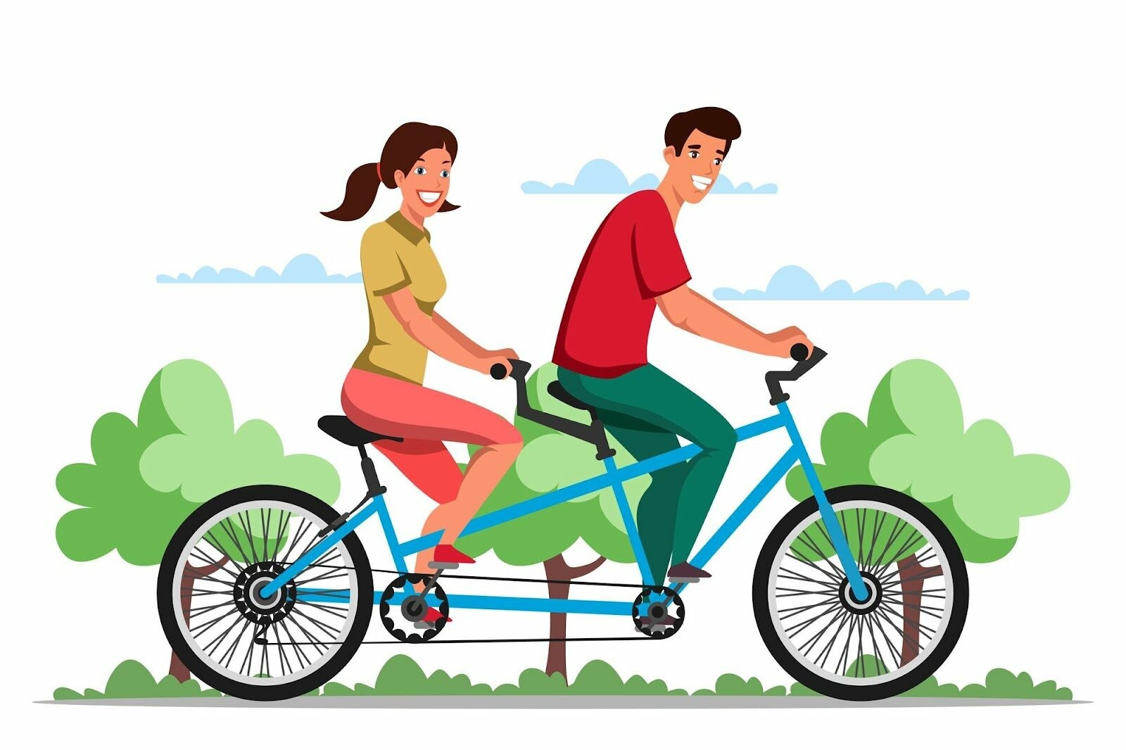 Tandem Bicycle